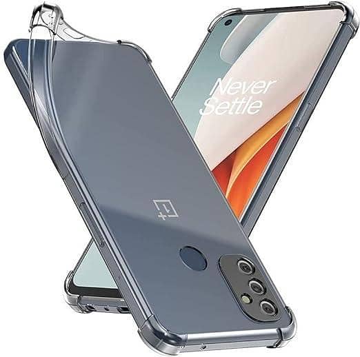 Transparent Soft Silicone Bumper Case for OnePlus Nord N100