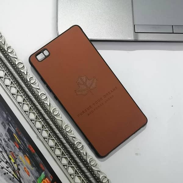 Shockproof Leather Texture Case for Huawei P8 Lite