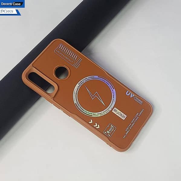 Tecno Spark 4 Stylish Megsafe Design Soft Border Back Cover Case