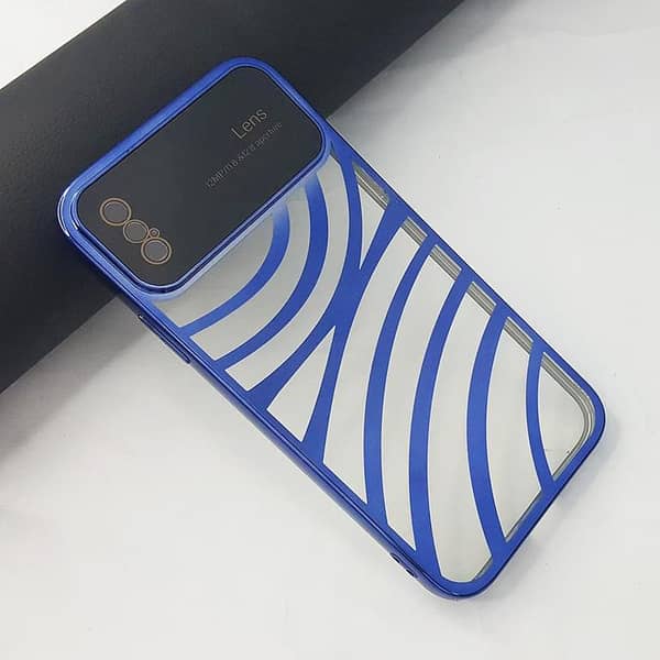 Soft Transparent Case for iPhone XS / X with Electroplating Borders and Camera Lens Protection