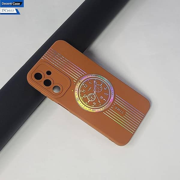 Samsung Galaxy A15 5G Back Cover - Soft Case with Luxury Watch MagSafe Design