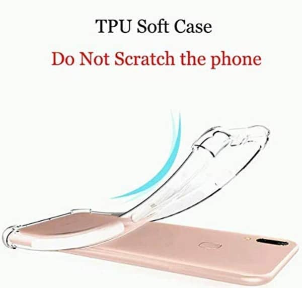 Clear Soft Silicone Case for Samsung Galaxy J7 Prime