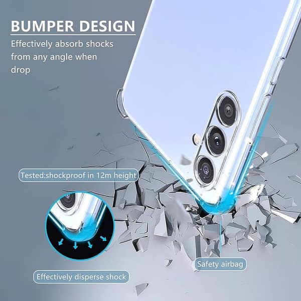 Clear Soft Silicone Case for Samsung Galaxy A25 5G