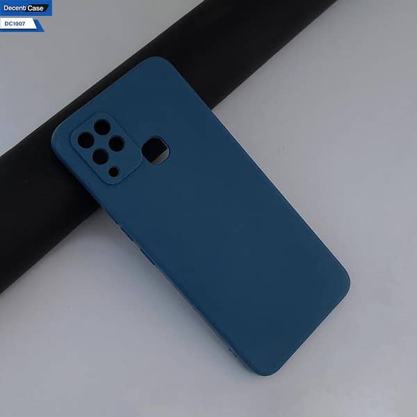 Liquid Silicone Soft Case for Infinix Hot 10s with Camera Protection