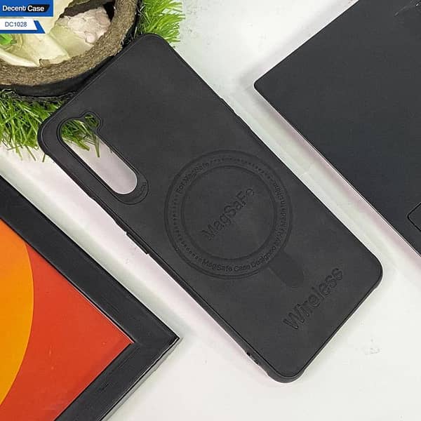 OnePlus Nord Black Back Cover - Soft Leather Feel