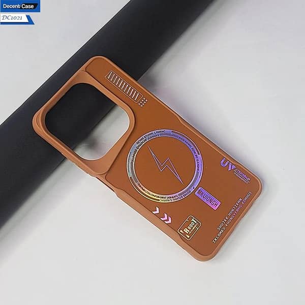 Tecno Spark 20 Back Cover with Stylish Megsafe Design and Soft Shiny Border