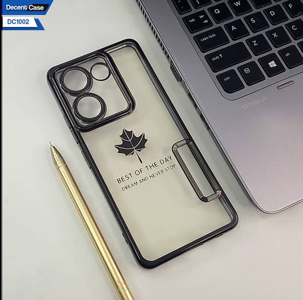 Soft Silicone Case with Electroplating Borders for Tecno Camon 20 Pro