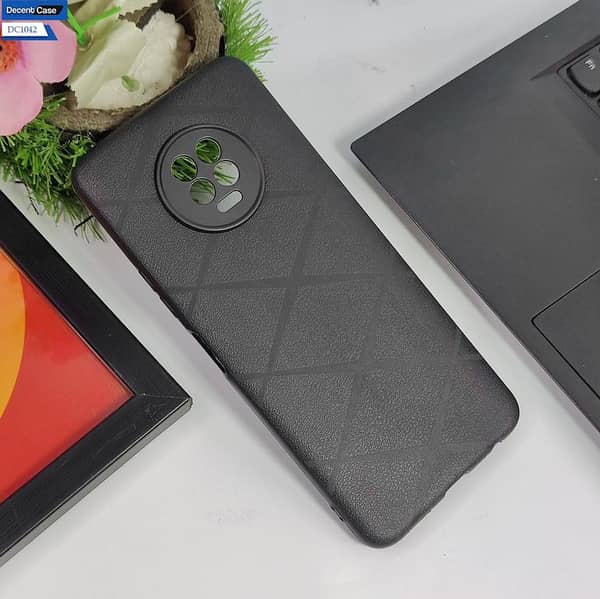 Gray Infinix Note 7 Cover - Soft Texture Series with Camera Protection