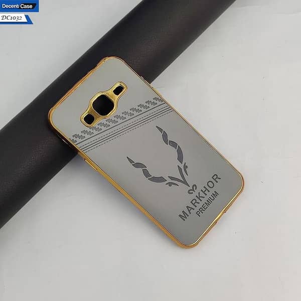 Shockproof Leather Texture Case for Samsung Galaxy J2 with Soft Borders