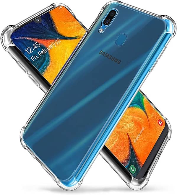 Clear Soft Silicone Case for Samsung Galaxy A30