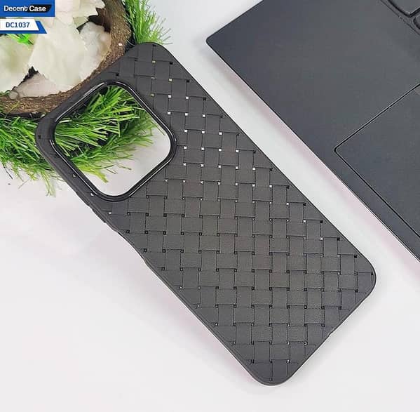 Woven Design Case for Infinix Hot 50i - Premium Quality