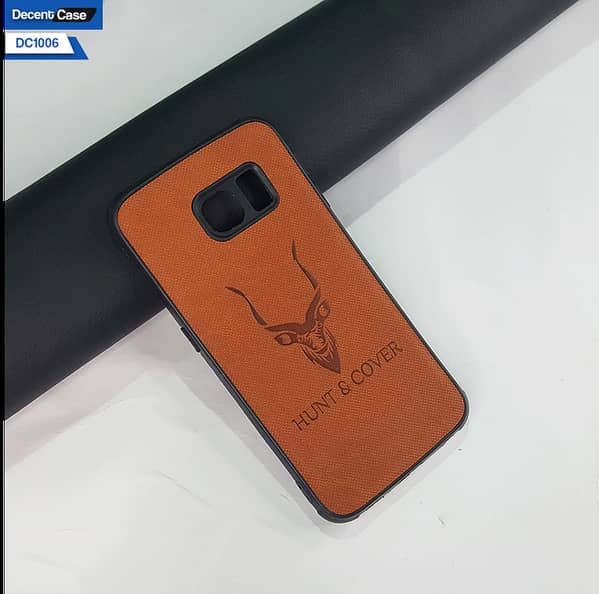 Samsung Galaxy S6 Edge Classic Leather Texture Case with Camera Protection and Soft Borders