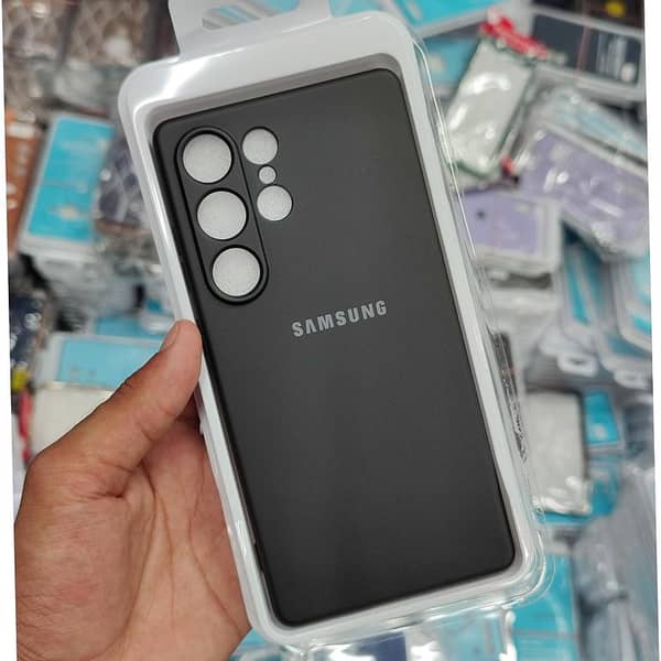 Samsung Galaxy S22 Ultra Liquid Silicone Official Case with Logo