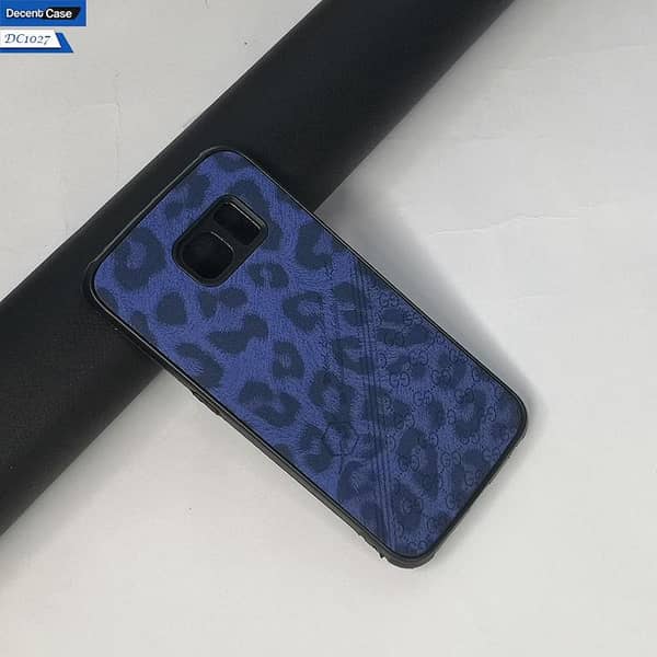 Leather Case for Samsung Galaxy S6 Edge with Chettah Tiger Dot Pattern