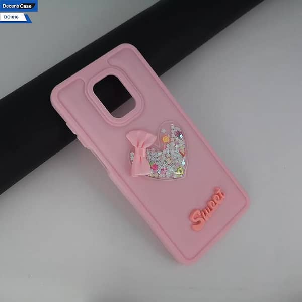 Xiaomi Poco M2 Pro Case with 3D Love Heart and Bow Design