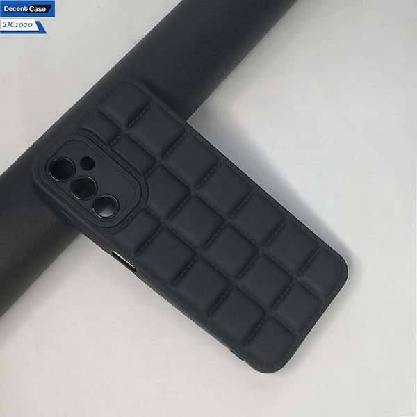 Soft Silicone Cube Puffer Back Case for Samsung Galaxy A14 5G