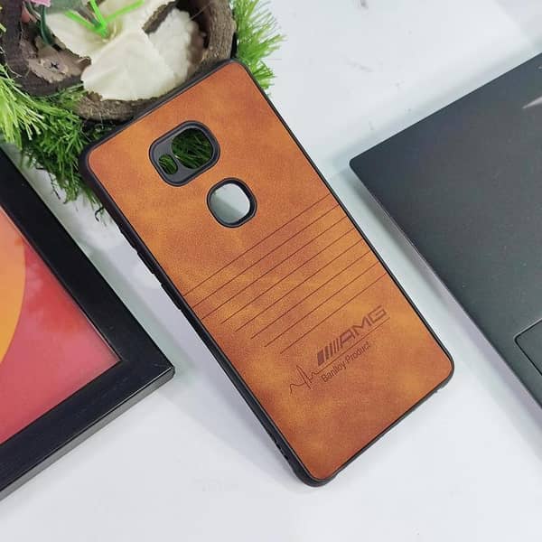 Huawei Honor 5X Leather Texture Shockproof Case with Soft Edges