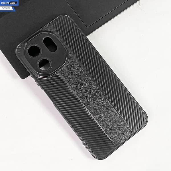 Infinix Smart 9 HD Back Cover | Slim Fit Protective Case in Black