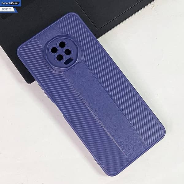 Infinix Note 7 Back Cover | Slim Fit Case in Blue