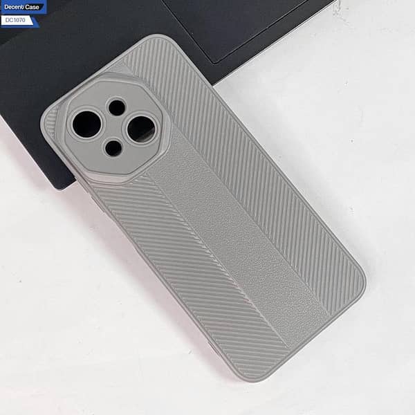 Tecno Pop 9 Gray Slim Fit Back Case for Protection and Style