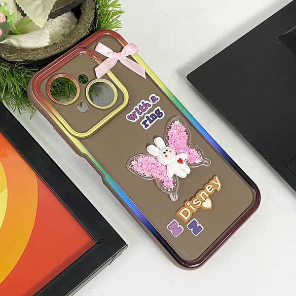 Brown Back Cover for Tecno POP 9 - Quality Case Designed for Girls with Camera Protection