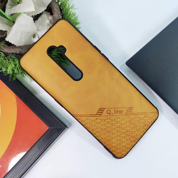 Oppo Reno 2 Soft Leather Feel Case - Brown