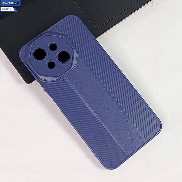Tecno Spark Go 1 Back Cover | Slim Fit Mobile Case - Blue