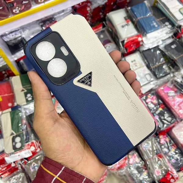 Vivo S15e Soft Case in Blue with Camera Protection