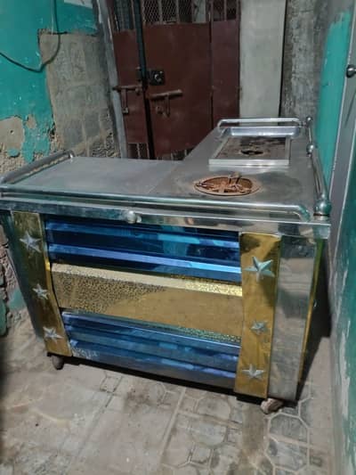 Chai Counter and Paratha Tawa (Heavy Duty)