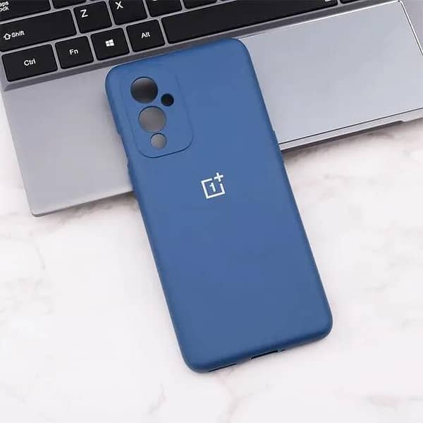 Official Silicone Case for OnePlus 9 - Blue - Premium Quality with Logo
