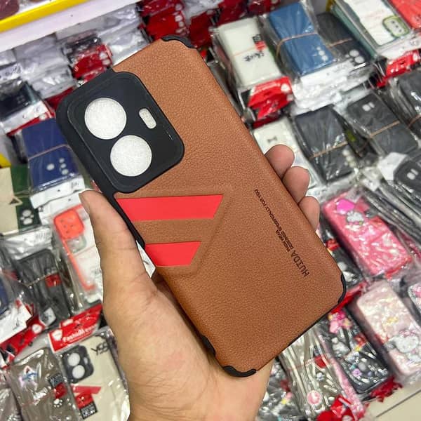 Vivo S15e Brown Cover - Premium Soft Case with Camera Protection