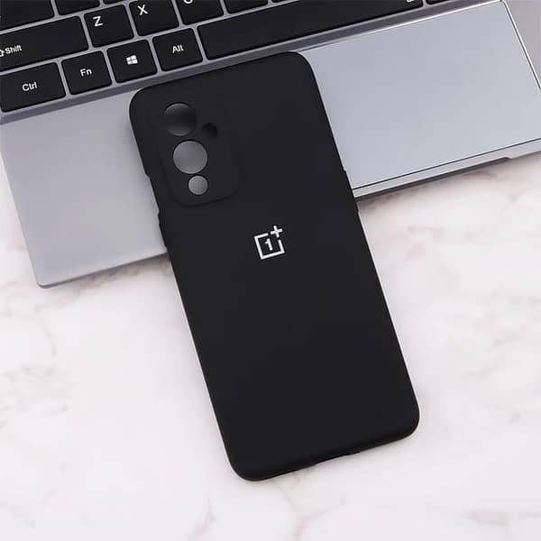 Official Black Silicone Case for OnePlus 9 with Logo