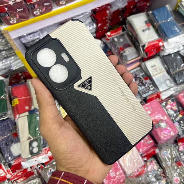 Vivo S15e Black Cover - Soft Case with Camera Protection