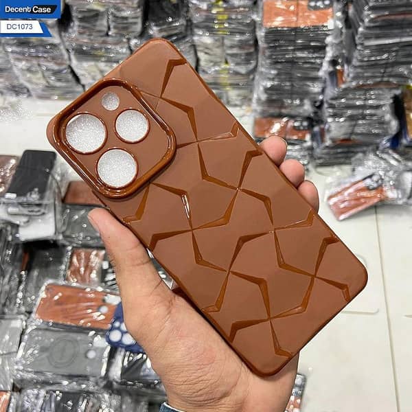 Dark Brown Premium Quality Back Cover for Realme C51 with Camera Protection