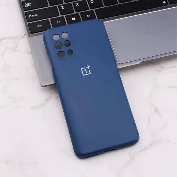 Official Silicone Case for OnePlus Nord N100 - Blue with Logo