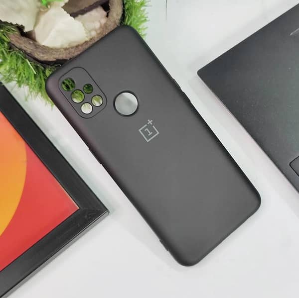 Official Silicone Case for OnePlus Nord N10 5G - Black - Premium Quality