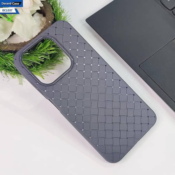 Tecno Spark Go 1 Woven Design Back Cover Case - Premium Quality