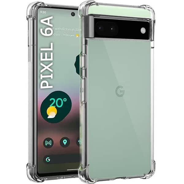 Transparent Soft Silicone Shockproof Bumper Case for Google Pixel 6a