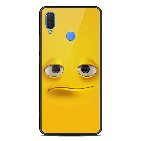 Huawei Y7 Prime 2019 Premium Printed Glass Case with Soft Border