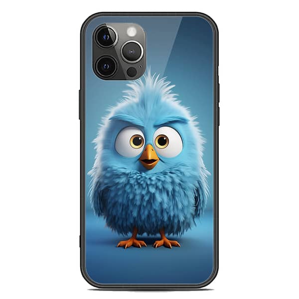 iPhone 12 Pro Premium Printed Glass Soft Bumper Shock Proof Case