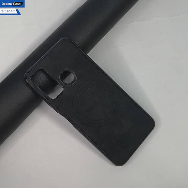 Soft Leather MagSafe Design Cover for Infinix Hot 9 Pro