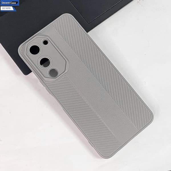 Tecno Camon 18T Slim Fit Back Case in Gray