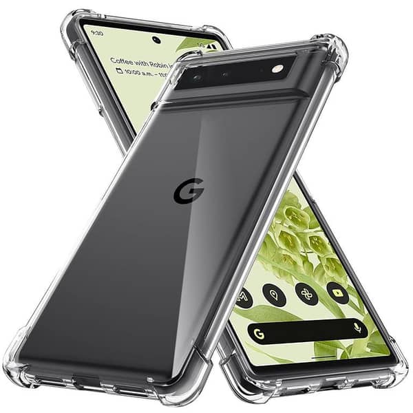 Transparent Soft Silicone Shockproof Bumper Case for Google Pixel 6