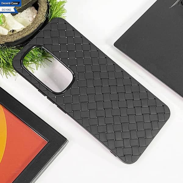 Tecno Spark 40 Pro Plus Leather-Feel Soft Silicone Back Case