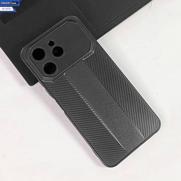 Tecno Spark 40 Slim Fit Back Cover - Black