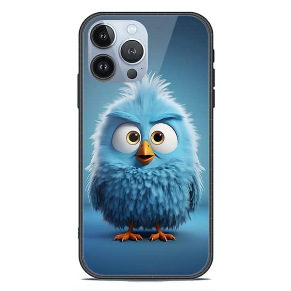 iPhone 13 Pro Max Premium Printed Glass Case with Soft Bumper and Shock Proof Protection