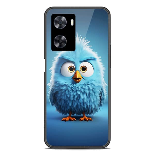 Oppo A57s Premium Printed Glass Phone Case with Soft Border