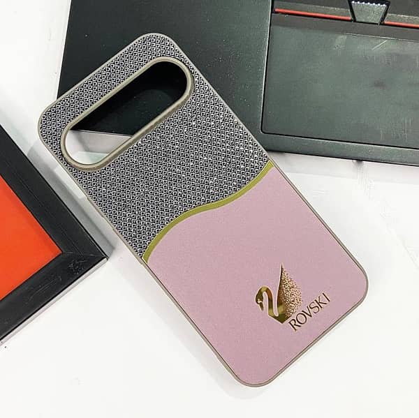 Swarovski Glitter Case for Google Pixel 8 Pro - Soft Borders Design for Girls