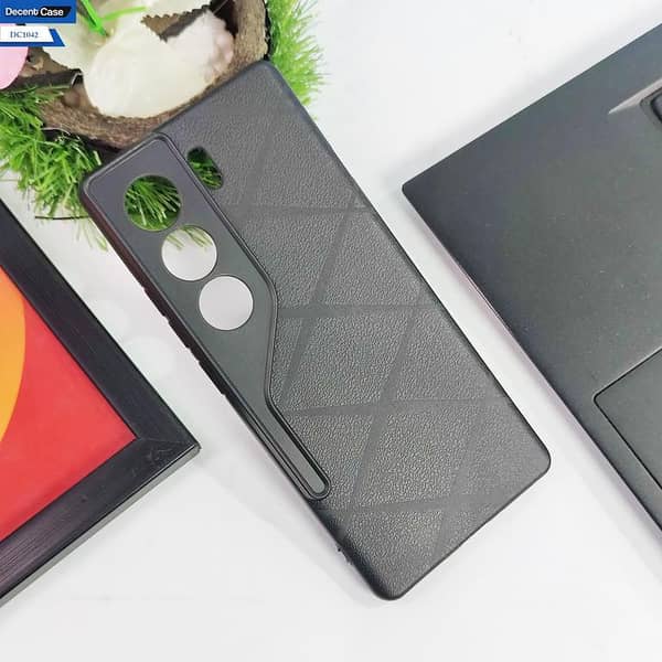 Tecno Camon 40 Black Silicone Case with Camera Protection