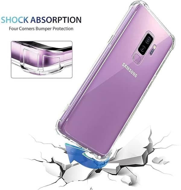 Clear Silicone Case for Samsung Galaxy S24 Ultra, S24 Plus, S24, S23 Ultra, S23 Plus, S23, S22 Ultra, S22 Plus, S22, S21, S21 FE, S23 FE, S10, S10 Plus